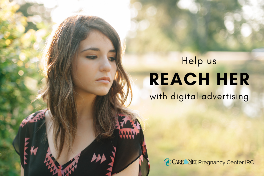 Help us reach her with digital advertising