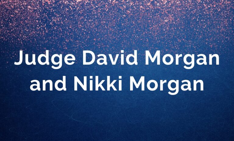 judge david morgan and nikki morgan