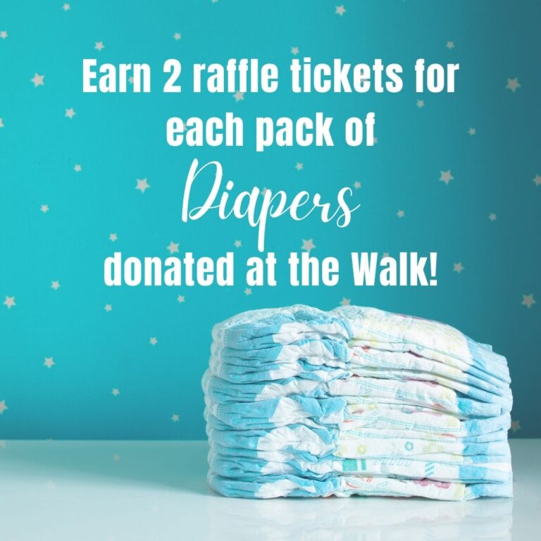 2026 walk - diaper donations
