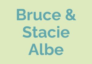 Bruce & Stacie Albe walk sponsor 2026