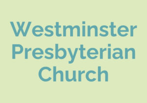 Westminster Presb Church walk sponsor 2026